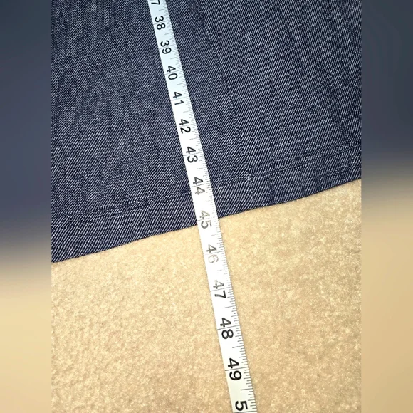 Liz Claiborne Women's XL Sleeveless Blue Dress with Belt - Picture 11 of 13